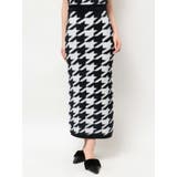 ハウンドトゥースシャギーニットスカート【セットアップ着用可能】 | RESEXXY | 詳細画像27