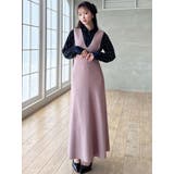 コルセットフレアニットジャンスカ | RESEXXY | 詳細画像4 