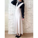 アイボリー | コルセットフレアニットジャンスカ | RESEXXY