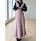 ピンク | コルセットフレアニットジャンスカ | RESEXXY