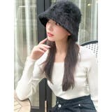 ブラック | ファーバケットハット | RESEXXY