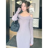 オフショルタイトロングニットワンピース | RESEXXY | 詳細画像17 