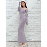 オフショルタイトロングニットワンピース | RESEXXY | 詳細画像2 