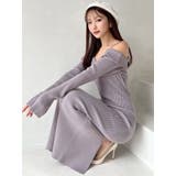 オフショルタイトロングニットワンピース | RESEXXY | 詳細画像7 