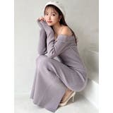 オフショルタイトロングニットワンピース | RESEXXY | 詳細画像8 