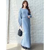 グリッターIラインニットスカート【セットアップ着用可能】 | RESEXXY | 詳細画像2 