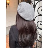 ビジューポイントベレー帽 | RESEXXY | 詳細画像3 