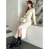 ダブルクロスニットワンピース | RESEXXY | 詳細画像14 