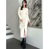 ダブルクロスニットワンピース | RESEXXY | 詳細画像16 