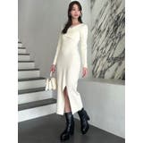 ダブルクロスニットワンピース | RESEXXY | 詳細画像17 