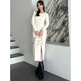 ダブルクロスニットワンピース | RESEXXY | 詳細画像19 