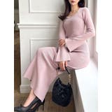 デコルテパールニットワンピース | RESEXXY | 詳細画像1