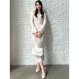 デコルテパールニットワンピース | RESEXXY | 詳細画像4