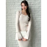 デコルテパールニットワンピース | RESEXXY | 詳細画像6