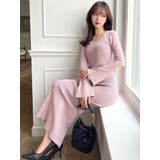 デコルテパールニットワンピース | RESEXXY | 詳細画像9