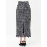 【WEB限定】ツイードフリンジタイトスカート | RESEXXY | 詳細画像12