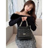 フラップポイントスクエアハンドバッグ | RESEXXY | 詳細画像3 