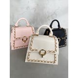 ホワイト | チェーントリミングハンドバッグ | RESEXXY