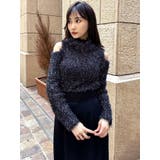 ラメシャギータートルネックニットトップス | RESEXXY | 詳細画像2