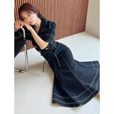 ギャザーデザインマーメイドワンピース | RESEXXY | 詳細画像2 