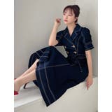 ギャザーデザインマーメイドワンピース | RESEXXY | 詳細画像6 