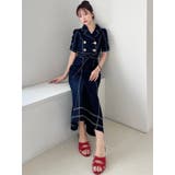 ギャザーデザインマーメイドワンピース | RESEXXY | 詳細画像8 