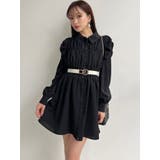 シャーリングデザインミニシャツワンピース | RESEXXY | 詳細画像12