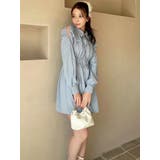 シャーリングデザインミニシャツワンピース | RESEXXY | 詳細画像14