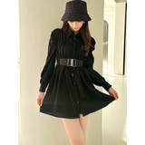 シャーリングデザインミニシャツワンピース | RESEXXY | 詳細画像19