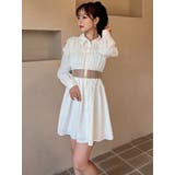 シャーリングデザインミニシャツワンピース | RESEXXY | 詳細画像2