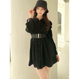 シャーリングデザインミニシャツワンピース | RESEXXY | 詳細画像20