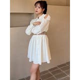 シャーリングデザインミニシャツワンピース | RESEXXY | 詳細画像3