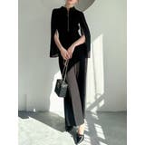 ブラック | シアースリーブコンビネゾン | RESEXXY