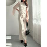 ベージュ | シアースリーブコンビネゾン | RESEXXY