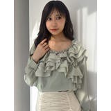 ラッフルオフショルブラウス | RESEXXY | 詳細画像12