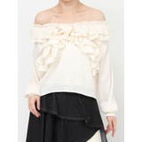 ラッフルオフショルブラウス | RESEXXY | 詳細画像34