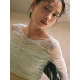 シャーリングレイヤードトップス | RESEXXY | 詳細画像7 