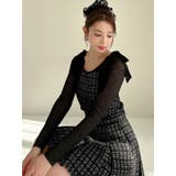 ショルダーリボンツイードビスチェ【セットアップ着用可能】 | RESEXXY | 詳細画像11