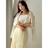 ショルダーリボンツイードビスチェ【セットアップ着用可能】 | RESEXXY | 詳細画像3