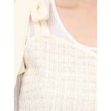 ショルダーリボンツイードビスチェ【セットアップ着用可能】 | RESEXXY | 詳細画像31