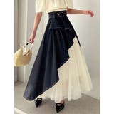 ブラック | チュールボリュームスカート | RESEXXY