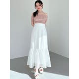 スカラップ切替えフレアスカート | RESEXXY | 詳細画像2 