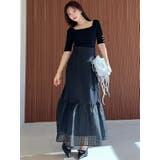 スカラップ切替えフレアスカート | RESEXXY | 詳細画像5 