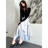 アシンメトリーラッフルフレアスカート | RESEXXY | 詳細画像12 