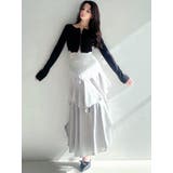 アシンメトリーラッフルフレアスカート | RESEXXY | 詳細画像15 