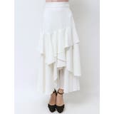 アシンメトリーラッフルフレアスカート | RESEXXY | 詳細画像22 