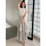 アシンメトリーラッフルフレアスカート | RESEXXY | 詳細画像6 