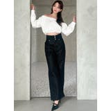 3連ボタンハイウエストデニムパンツ | RESEXXY | 詳細画像10