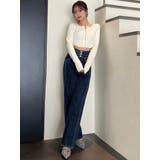 ジップデザインクロップドニットトップス | RESEXXY | 詳細画像13 