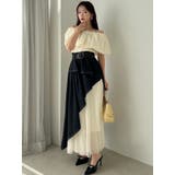 ボリュームドッキングオフショルニットトップス | RESEXXY | 詳細画像14